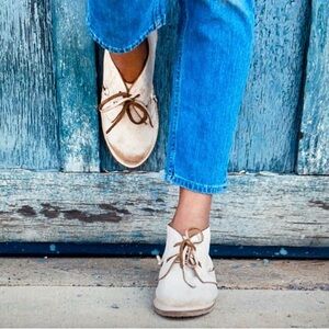 Beek Warbler Deconstructed Genuine Shearling Chukka Bootie